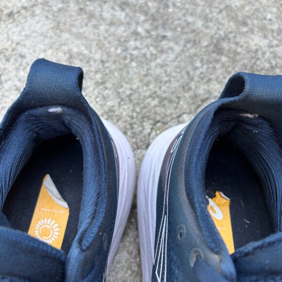 Asics Shoes Gel-Nimbus 25 Mens 8.5 Wide Navy White Pink Accent Running Walking, - Picture 2 of 9